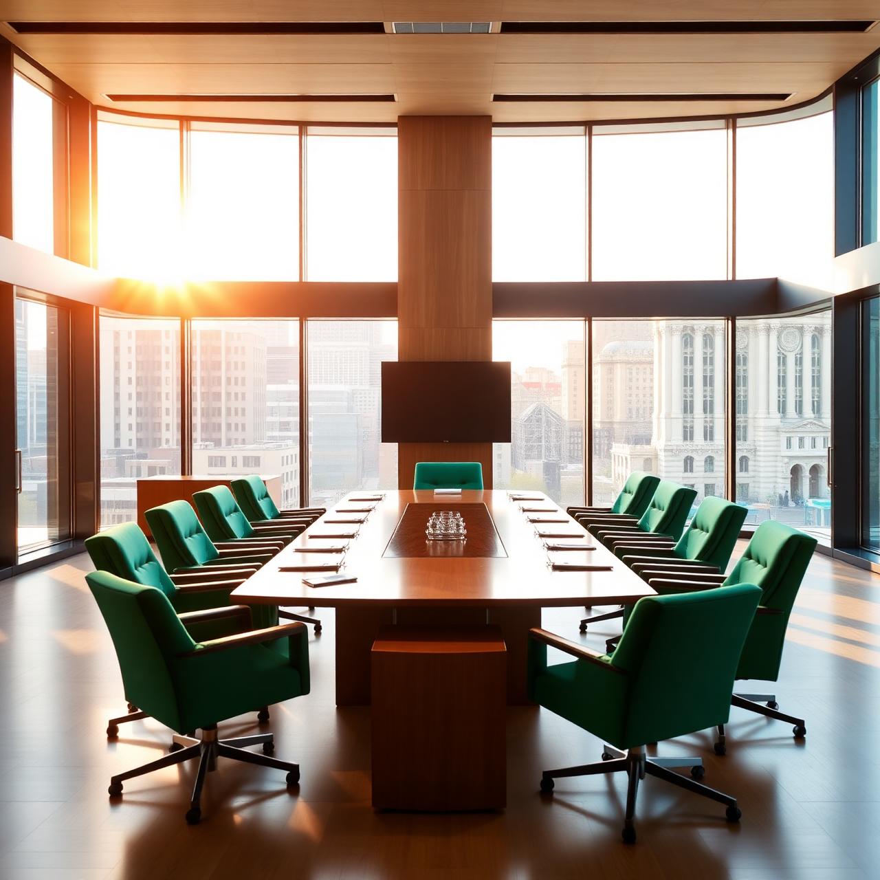 Sala de reuniões Grupo Cruvinel